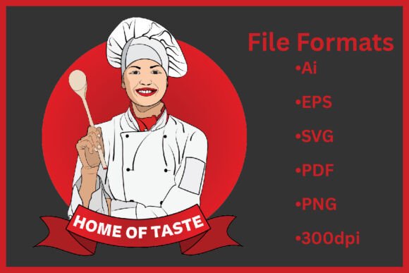 Female Chef Logo Illustration: A Guide to Professional Branding