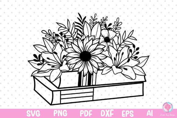 Floral Book Svg: Designing with Nature