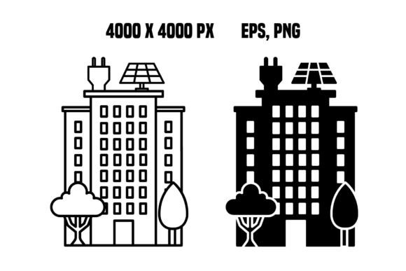 Green City Icons: Elevating Eco-Conscious Web Design with Vector Graphics