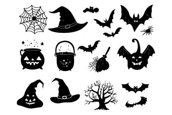 Halloween Vector Silhouettes: The Ultimate Design Resource for Spooky Creativity