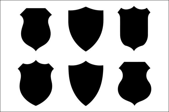 Minimal Shield Logo Stock Vector Guide