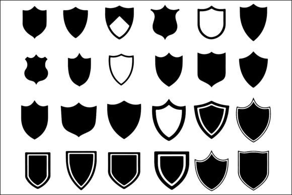 Shield Logo Graphics Collection: Versatile Design Assets