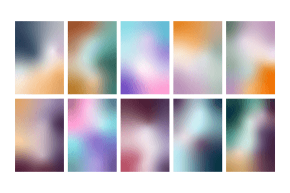 Vertical Gradient Backgrounds Pack: A Modern Design Solution